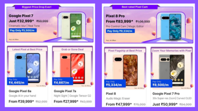 Google Pixel Phones in Flipkart GOAT Sale