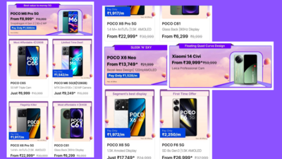 poco xiaomi phone offers in GOAT Sale