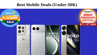 Best Mobile phones in Flipkart Independence Sale & Amazon Freedom Sale (Under 30K)