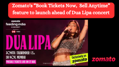 (Explained) Zomato's “Book Tickets Now, Sell Anytime” feature!