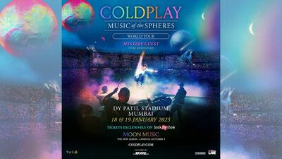 Coldplay Music of the Spheres World Tour India (Mumbai) Jan 2025