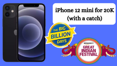 iPhone 12 mini for 20K (with a catch): Cheapest iPhone in Big Billion Days