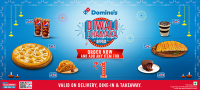 Domino’s Diwali Offer in India 2024 (expected details)