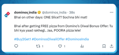 Domino’s Diwali Offer