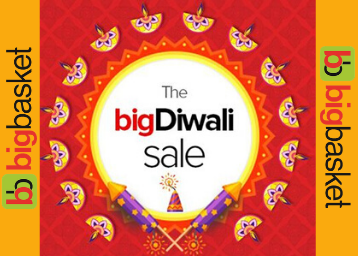 BigBasket Big Diwali Sale on Online Grocery Ordering