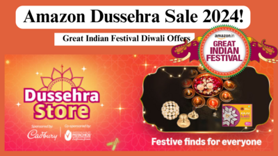 Amazon Dussehra Sale 2024! Great Indian Festival Diwali Offers