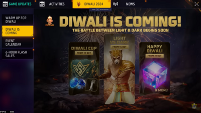 Free Fire Diwali Redeem Code 2024
