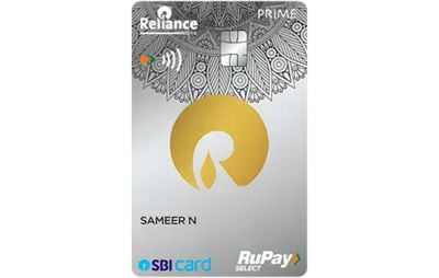 SBI Reliance Prime Credit Card