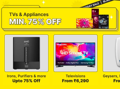 up to 70% OFF discount on Air Purifiers & Irons