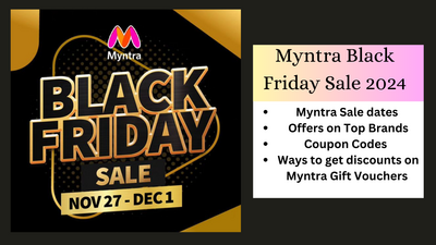 MyntraBlackFriday27thNov-1DecOffersonHMLevisSnitchmore