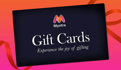 Few ways to buy Myntra Gift Cards on discount