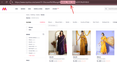 Myntra Trick to Find Deals & Discounts using URL hacks