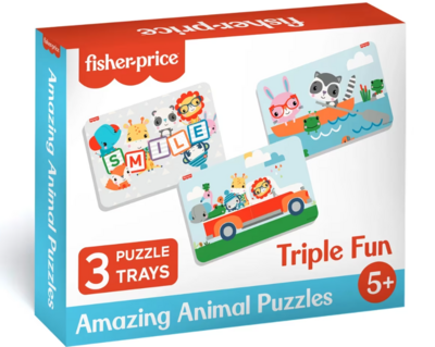 Fisher Price Puzzle Sets (Best toys for Kids above 3 Years)
