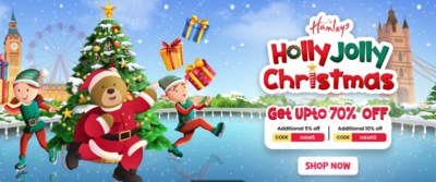 Hamleys Christmas Sale in India: Discounts on Toys {Live}
