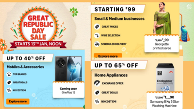 Amazon Great Republic Day Sale 2025 Dates! Bank Offers & more