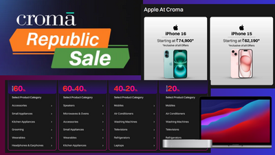 Croma Republic Day Sale 2025 Date Announced! Starts 16th January 2025