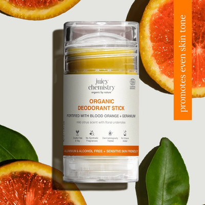 Juicy Chemistry Balm-like Organic Deodorant for Long-lasting Natural Fragrance