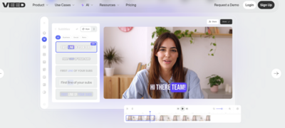 VEED AI Video Editor & Generator