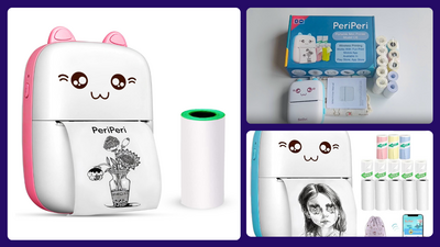 PeriPeri Thermal Bluetooth Mini Printer: Cute Korean Gifts in India