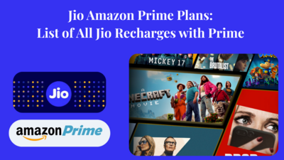 Jio Amazon Prime Plans: List of All Jio Recharges with Prime 2025