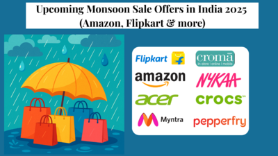 Upcoming Monsoon Sale Offers in India 2025 (Amazon, Flipkart & more)