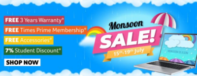 Acer Monsoon Sale in India (Upcoming)
