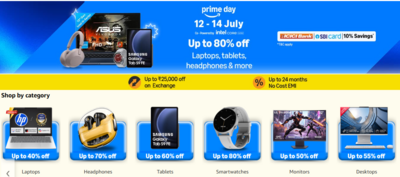 Amazon Prime Day 2025 India Sale Best Offers & Deals