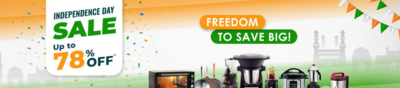 Wonderchef Independence Day Sale Offers on Kitchen Appliances
