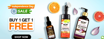 Wow Skincare Independence Sale 2025 (Buy 1 Get 1 Free Deals)