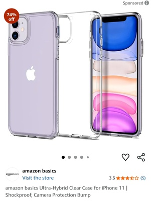 Ultra Hybrid Good Clear Cases For Iphone 11 Amazon Basics Ultra