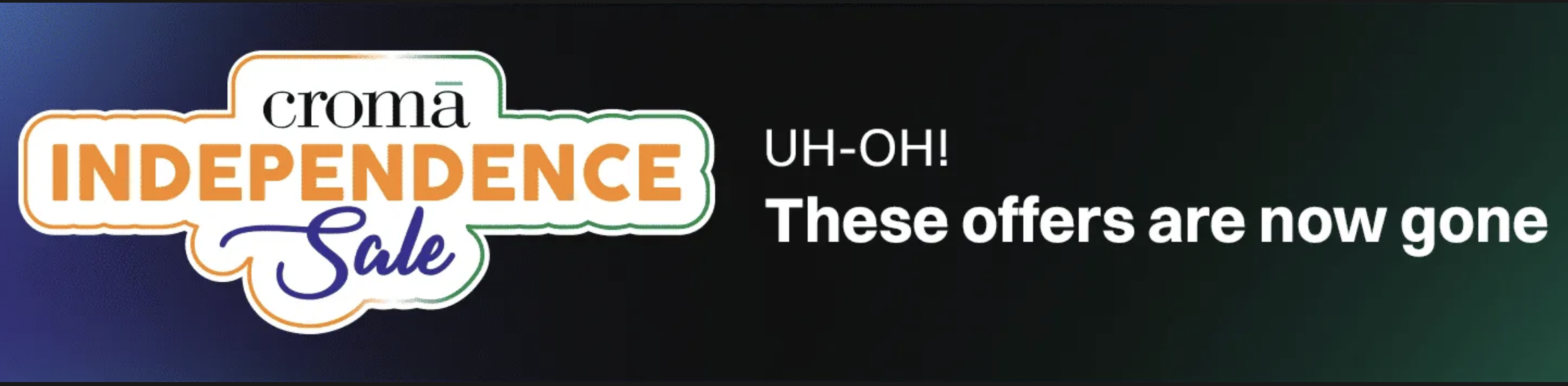 Croma Independence Sale