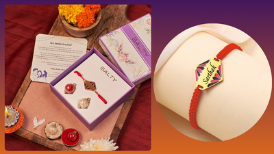 Personalized Name for Your Rakhi: Best Rakhi Gift for Brothers under Rs.500