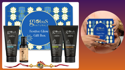 Charcoal Detox Rakhi Gift Box, Set Of 4 for Brothers