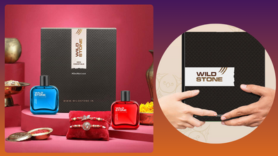 Wildstone Rakhi Gift Combo Set for Brothers under Rs.500