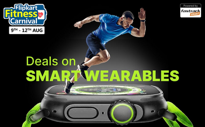 Flipkart Fitness Carnival: Upto 80% off on Smartwatches [App/M-Site]