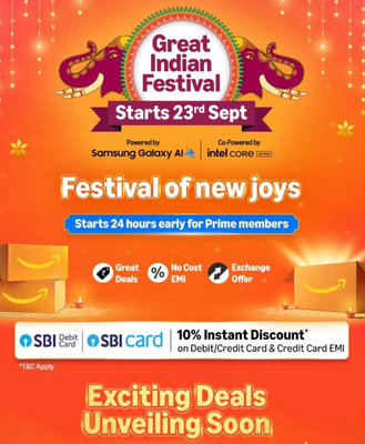 Great Indian Festival 2025 confirmed dates