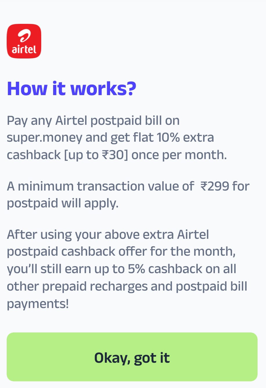 Airtel Payment Bank Prime Membership 38% OFF On Airtel Digital TV