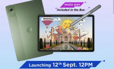 Flipkart Early Bird Sale: Moto Pad Neo Sale starts from 12 September, 2025