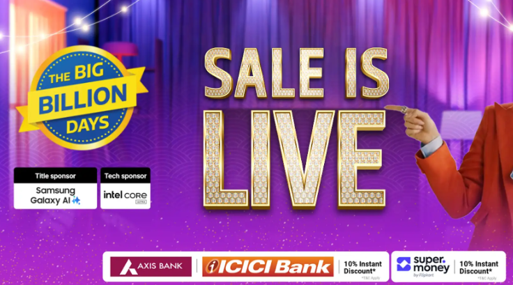Flipkart Big Billion Days Sale 2025 is Live! Flipkart’s Biggest Sale of the Year