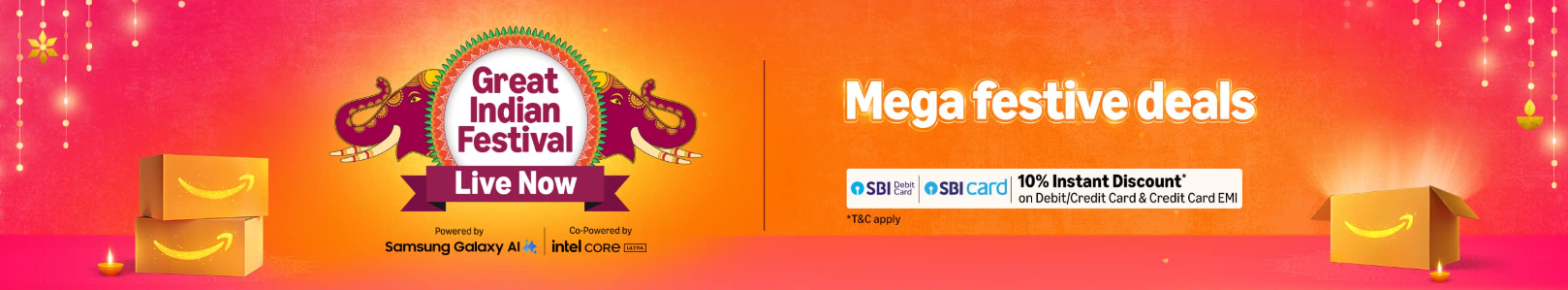 Amazon Great Indian Festival Sale 2025 is Live!