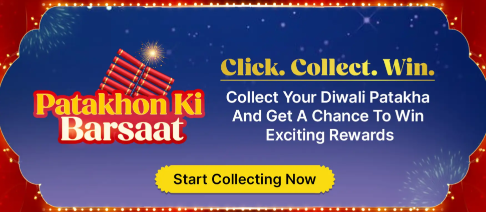 Flipkart Big Bang Diwali Sale Contest: Patakhon Ki Barsaat - Click, Collect, Win Rewards