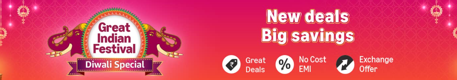 Amazon Diwali Sale 2025 (Great Indian Festival)