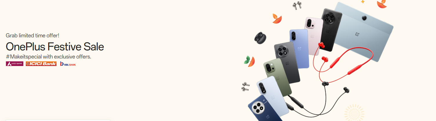 OnePlus Diwali Sale 2025: Discounts on OnePlus 13, 13S, Nord 5, Nord CE 5, Pad 3 and more