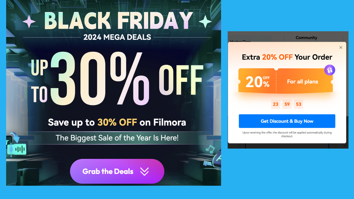 Filmora Black Friday Sale in India