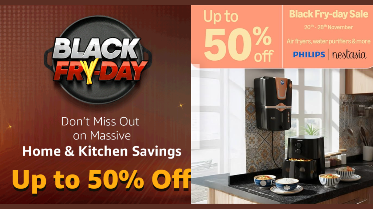 Amazon Black Friday Sale 2025 Offers Upto 50% OFF