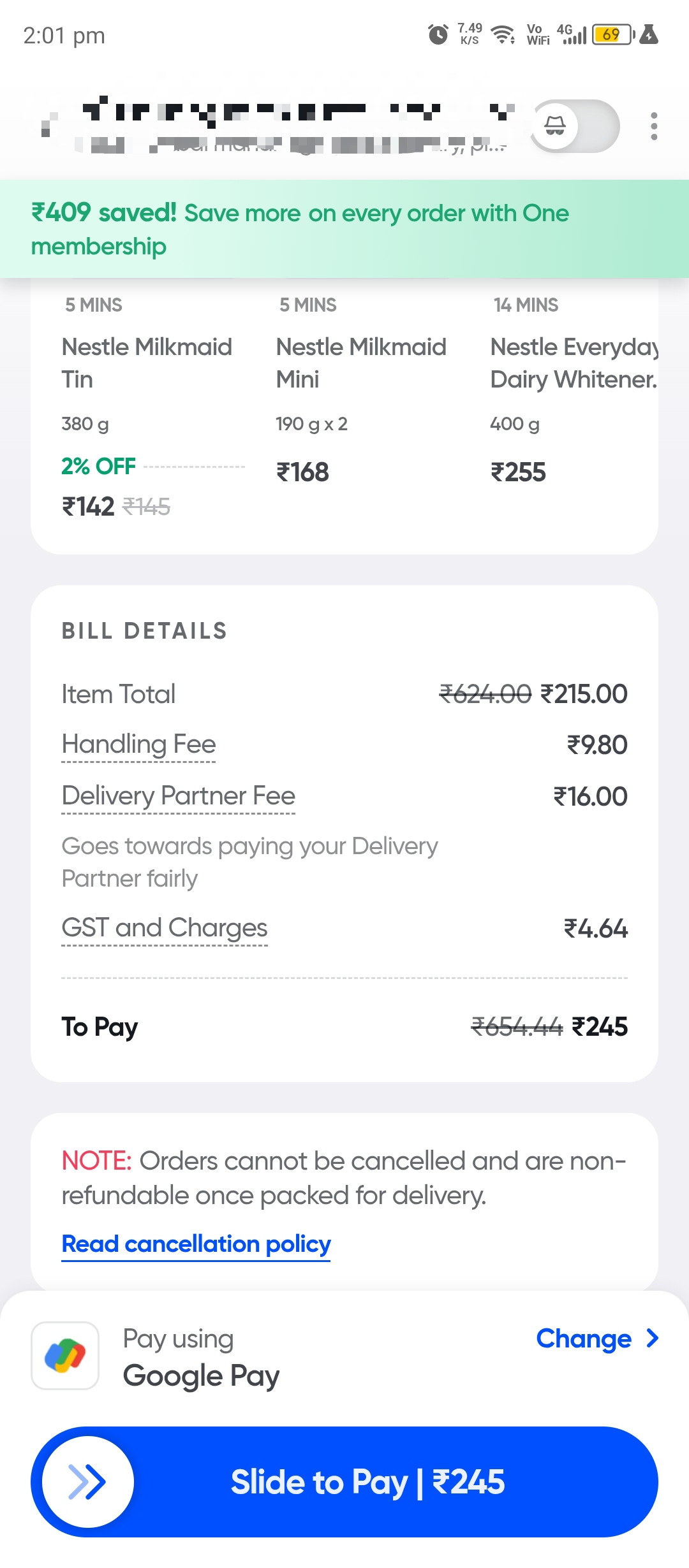 Interesting Delivery Processing And Handling Fee Gallery