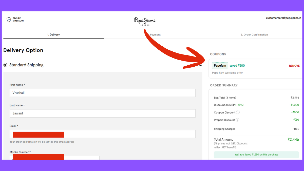 Pepe Jeans Coupon Code