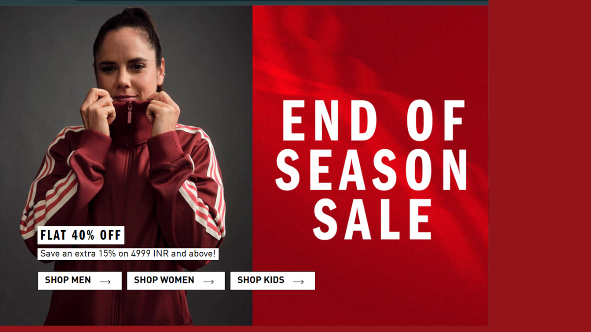 Adidas End of Season Sale