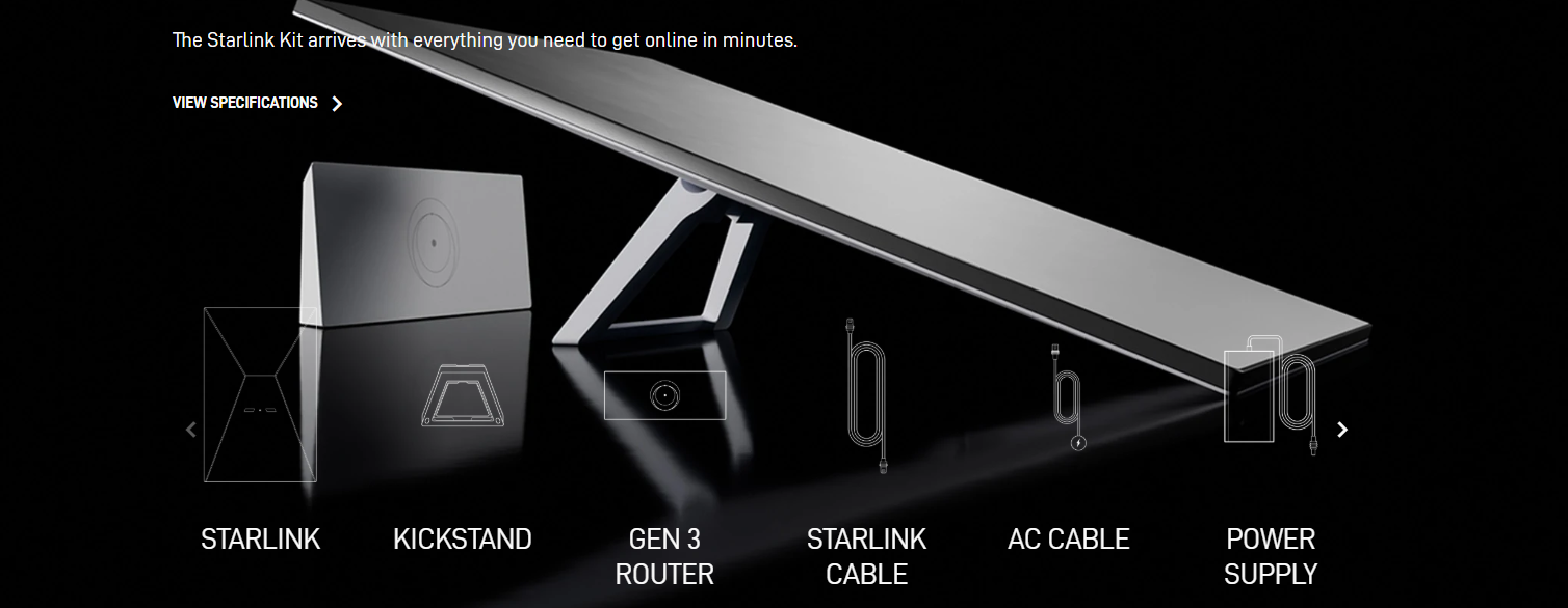 What do you get in Starlink Kit? In India