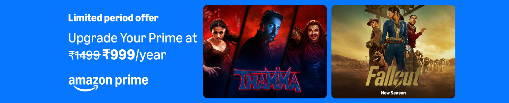 Amazon Year End Sale 2025: Get Prime Membership at Rs.999